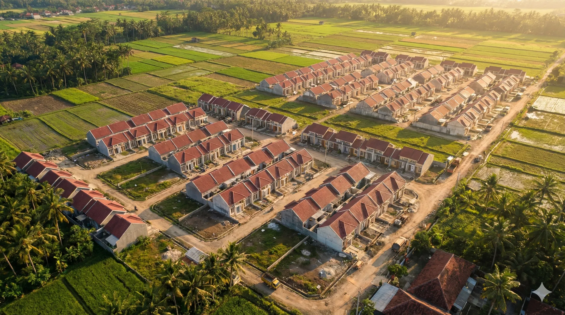 Dokumentasi Aerial Proyek Perumahan