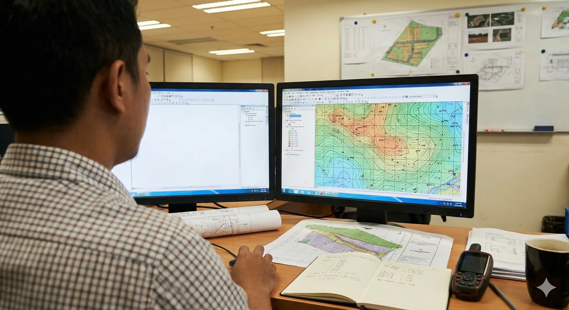 Pembuatan Peta Digital dan Basis Data Geospasial