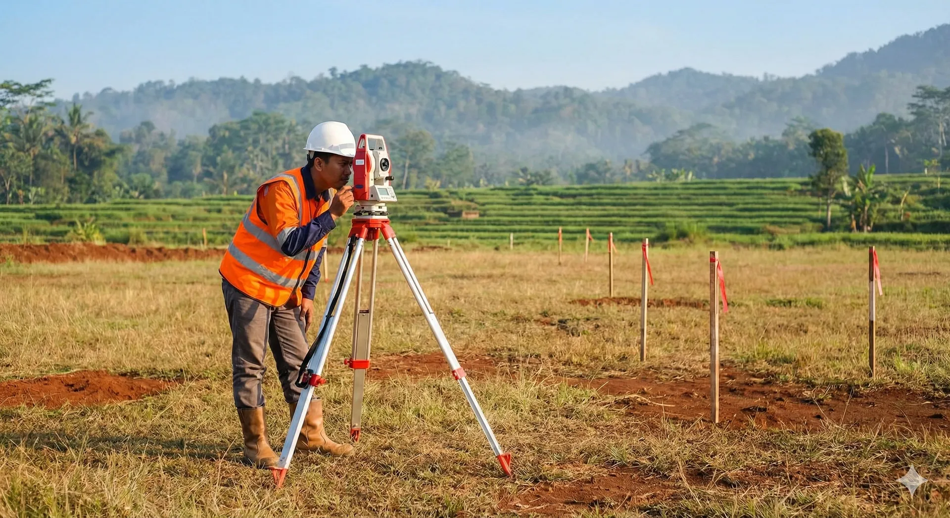 Pengukuran dan Pemetaan Topografi Lahan